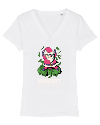 Naughty and I regret nothing - Rich Claus White