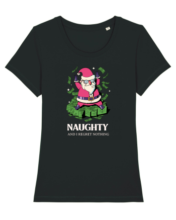Naughty and I regret nothing - Rich Claus Black