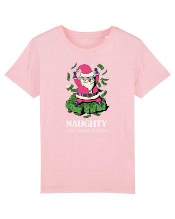 Naughty and I regret nothing - Rich Claus Cotton Pink