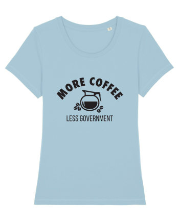More coffee Sky Blue