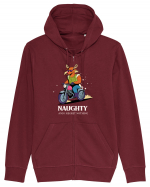 Naughty and I regret nothing - Rudolf Hanorac cu fermoar Unisex Connector