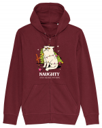 Naughty and I regret nothing - Tree killer Hanorac cu fermoar Unisex Connector