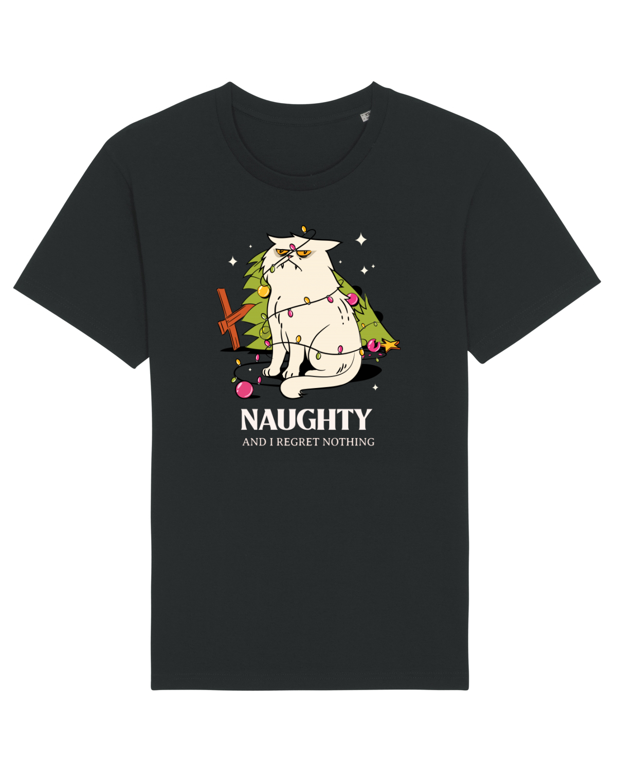 Tricou mânecă scurtă Unisex Rocker Black