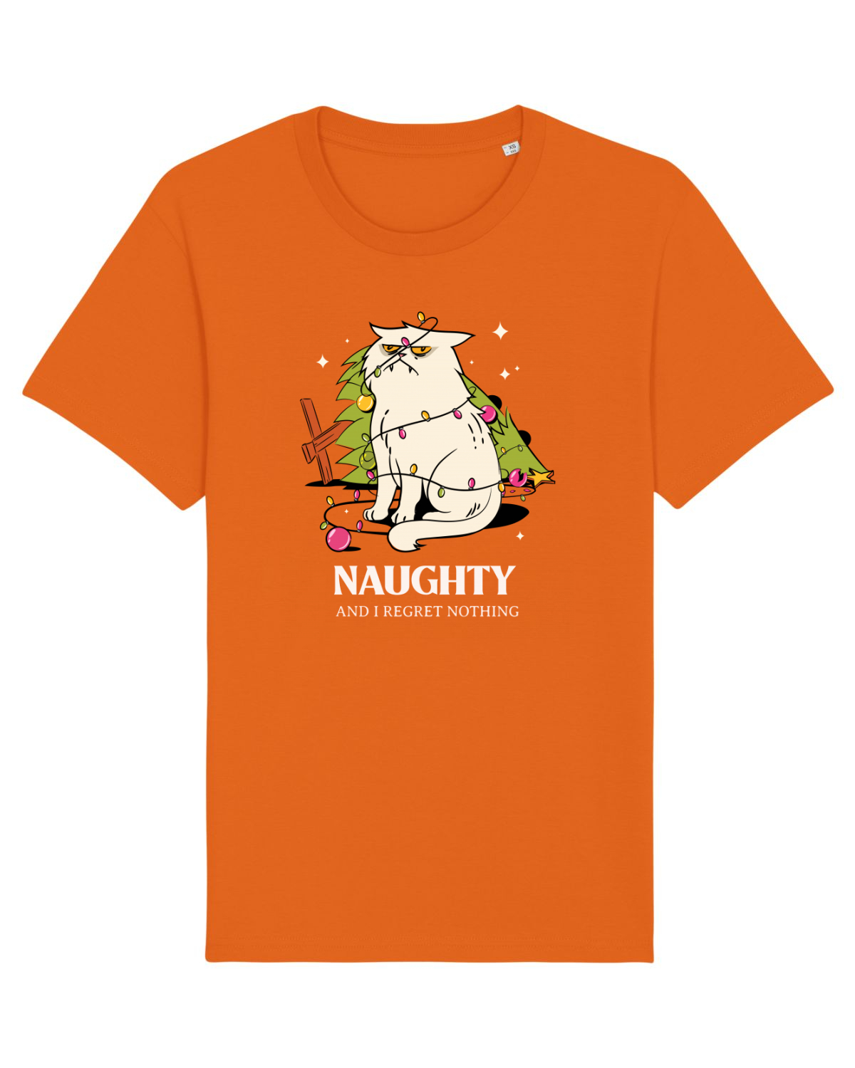 Tricou mânecă scurtă Unisex Rocker Bright Orange