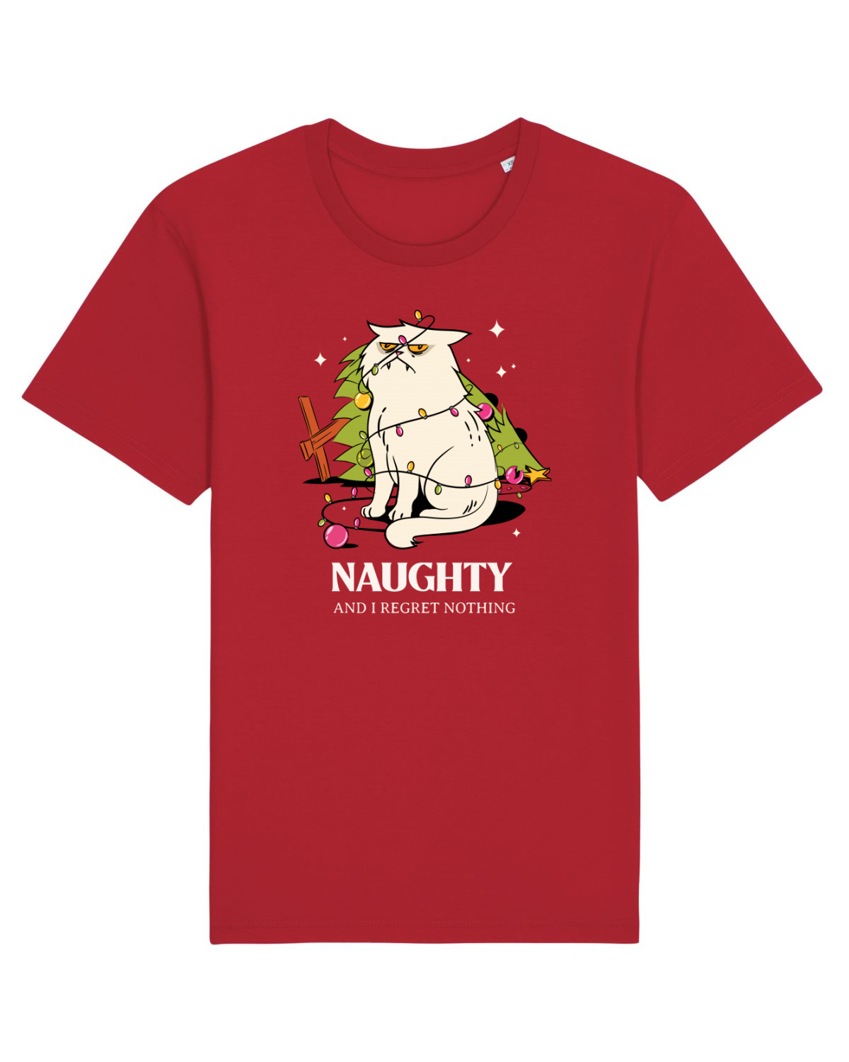 Tricou mânecă scurtă Unisex Rocker Red