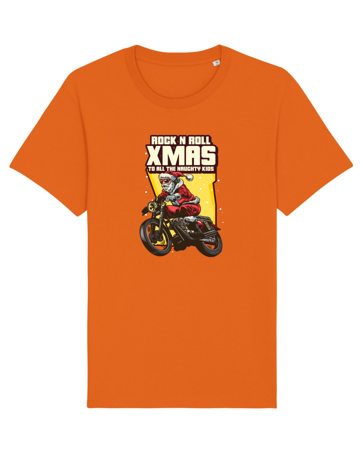 Tricou mânecă scurtă Unisex Rocker Bright Orange
