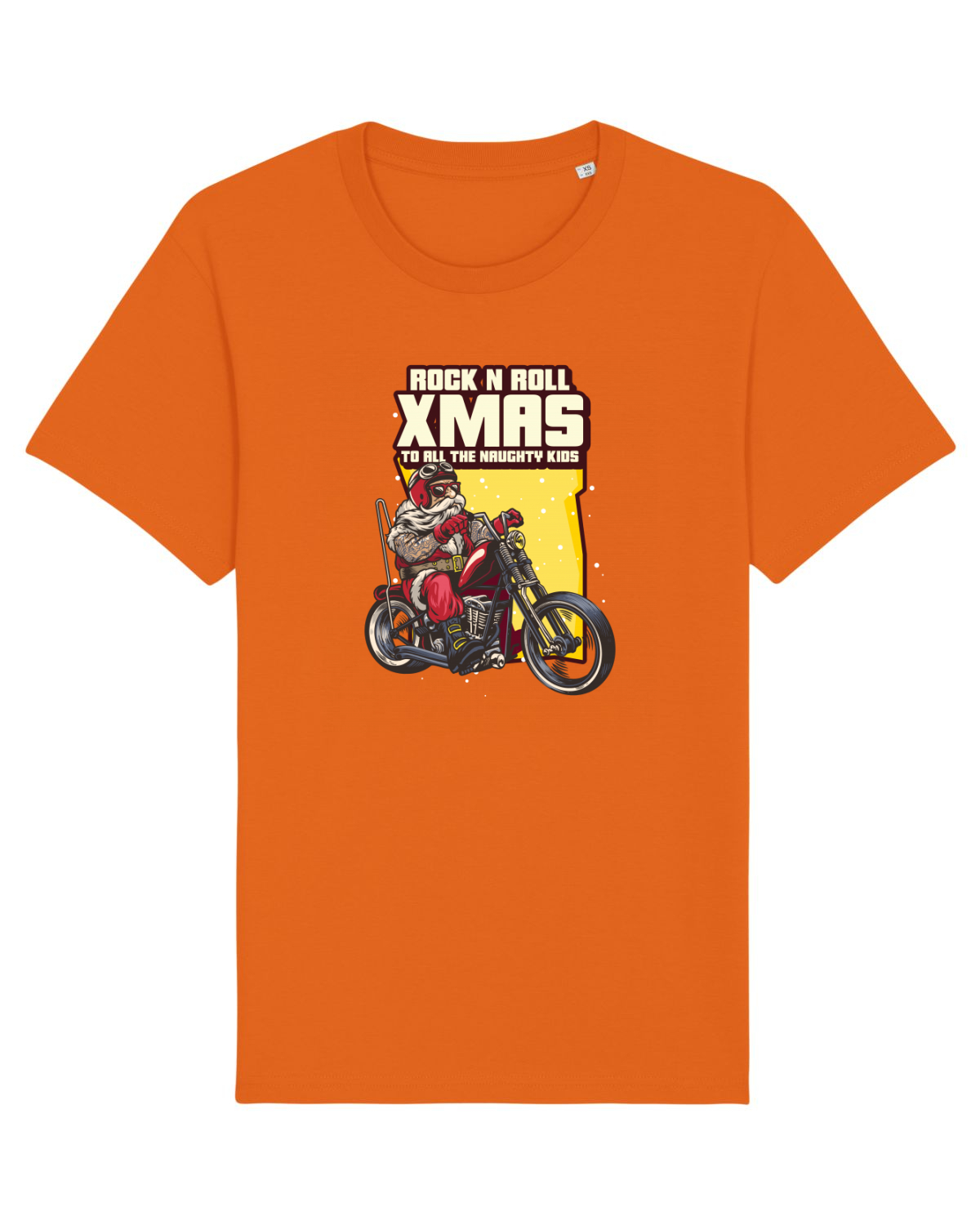 Tricou mânecă scurtă Unisex Rocker Bright Orange