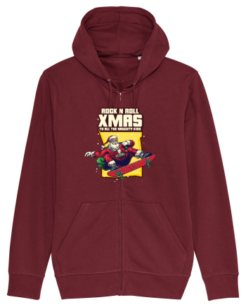 Rock n roll Christmas - Born to skate Burgundy