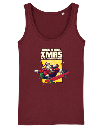 Rock n roll Christmas - Born to skate Burgundy