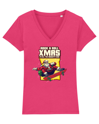 Rock n roll Christmas - Born to skate Raspberry