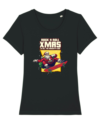 Rock n roll Christmas - Born to skate Black