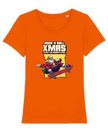 Rock n roll Christmas - Born to skate Bright Orange