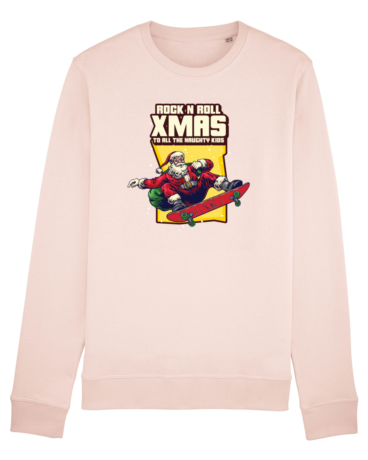 Bluză mânecă lungă Unisex Rise Candy Pink