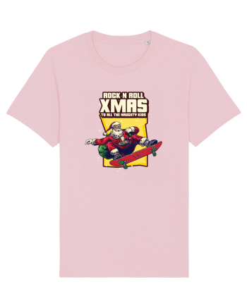 Rock n roll Christmas - Born to skate Cotton Pink