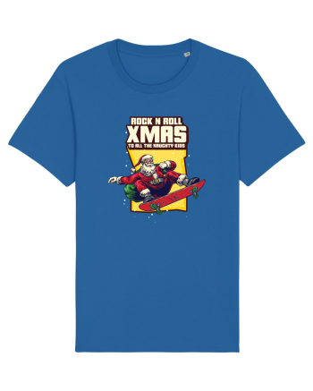 Rock n roll Christmas - Born to skate Royal Blue
