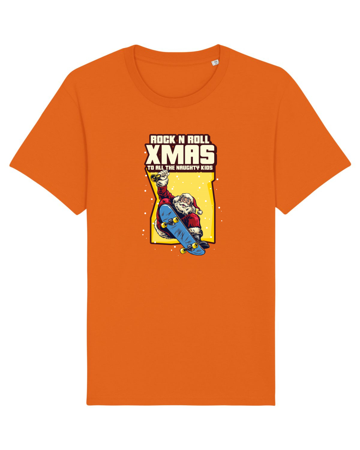 Tricou mânecă scurtă Unisex Rocker Bright Orange