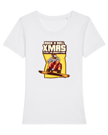 Rock n roll Christmas - Keep on boarding White
