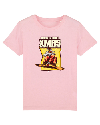 Rock n roll Christmas - Keep on boarding Cotton Pink