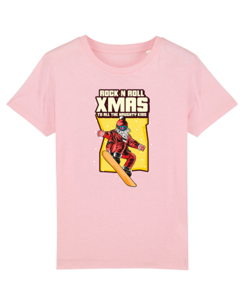 Rock n roll Christmas - Let it snow Cotton Pink