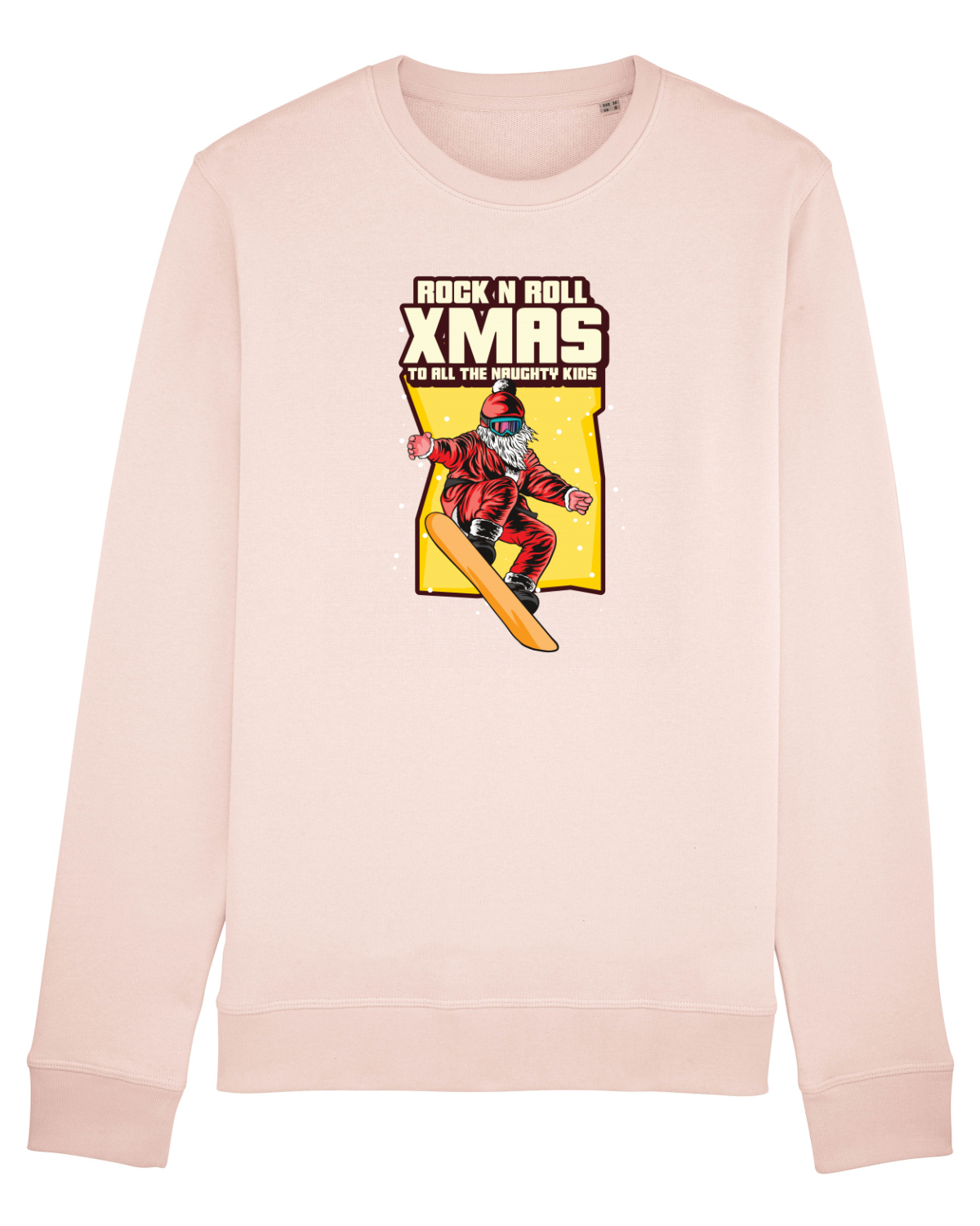 Bluză mânecă lungă Unisex Rise Candy Pink