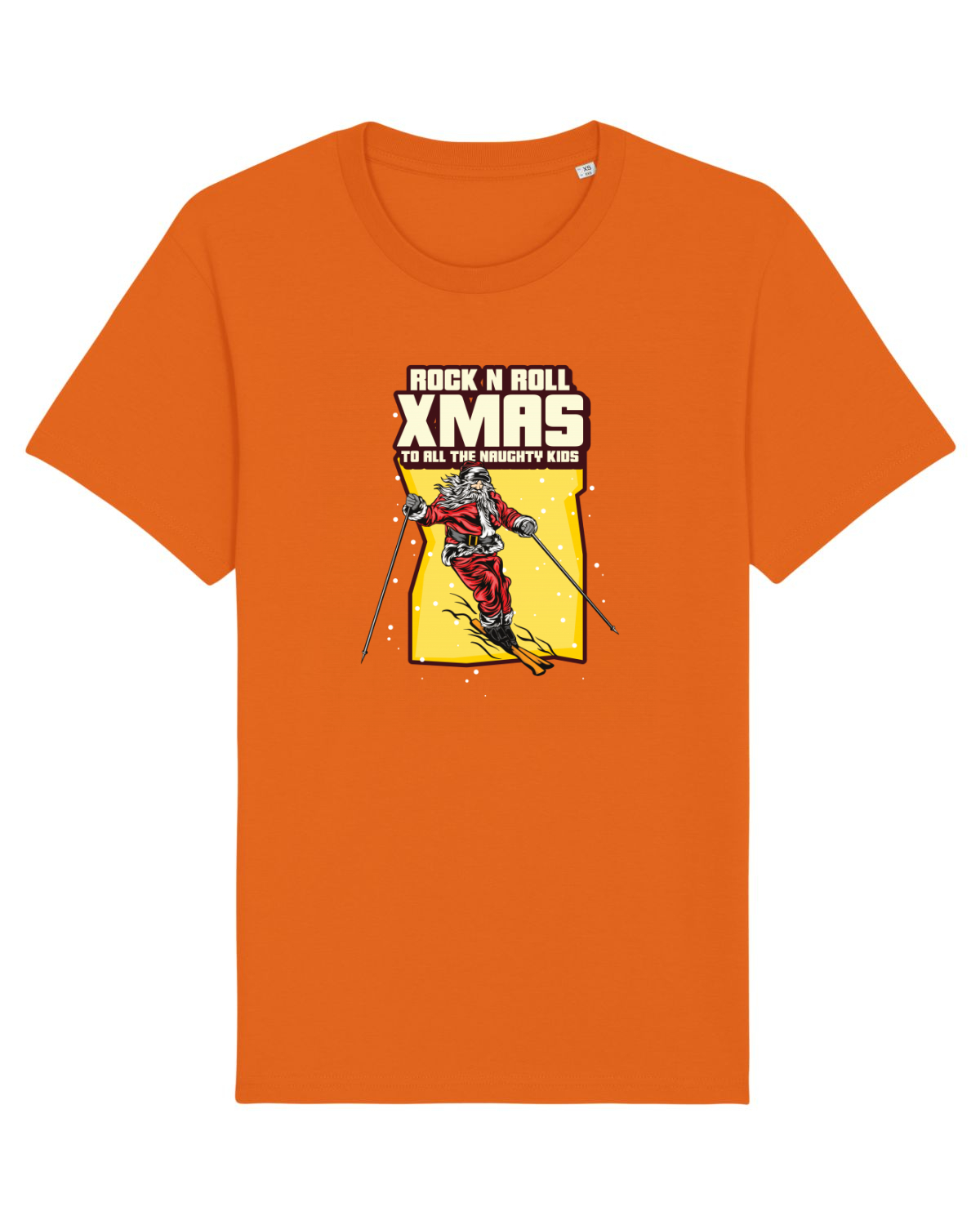 Tricou mânecă scurtă Unisex Rocker Bright Orange