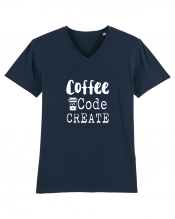 Coffee Code Create French Navy