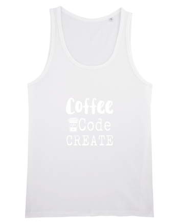 Coffee Code Create White