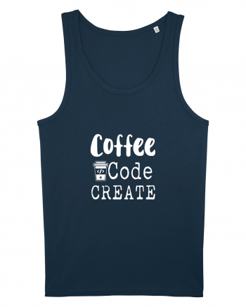 Coffee Code Create Navy