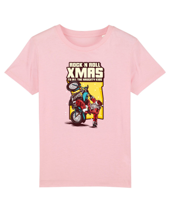 Rock n roll Christmas - Rolling for life Cotton Pink