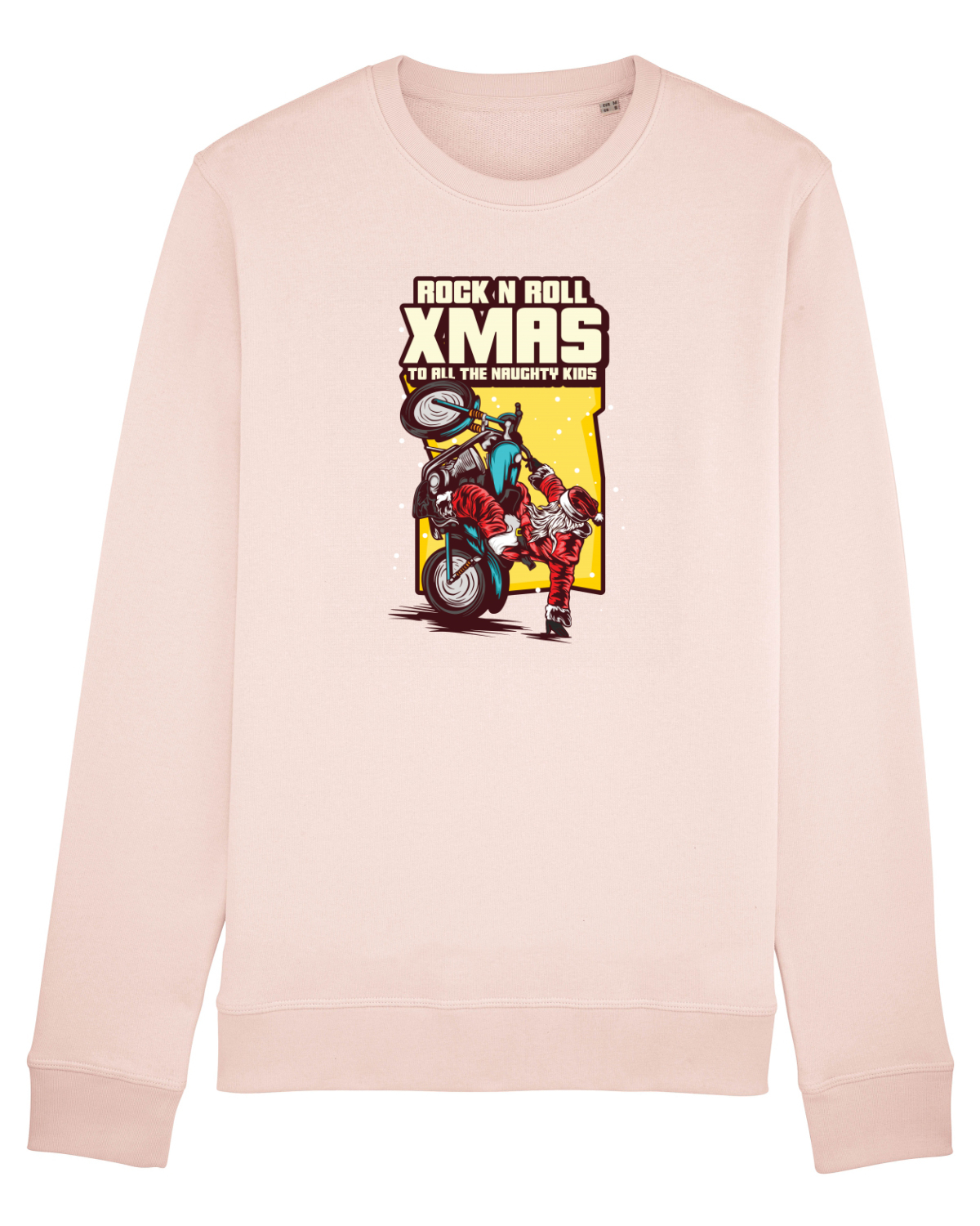 Bluză mânecă lungă Unisex Rise Candy Pink