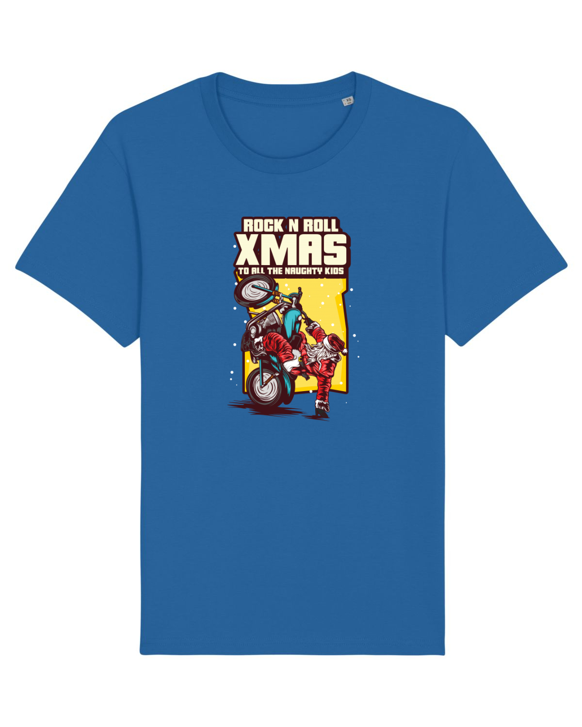 Tricou mânecă scurtă Unisex Rocker Royal Blue