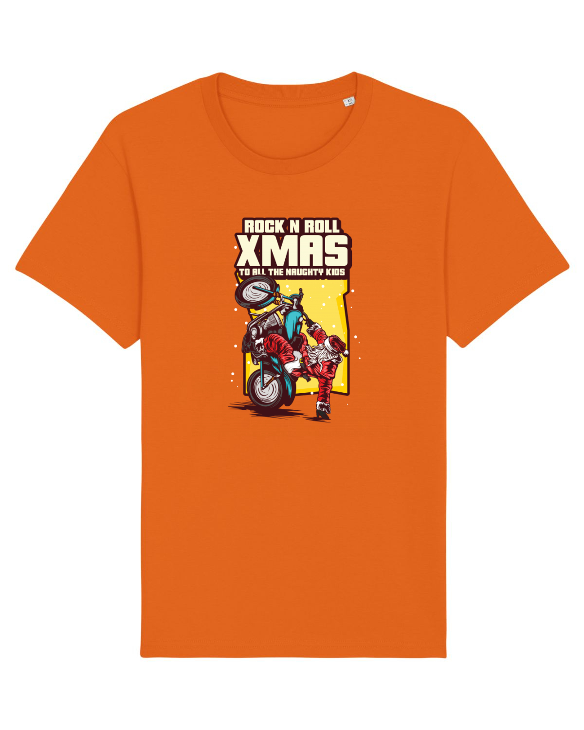 Tricou mânecă scurtă Unisex Rocker Bright Orange