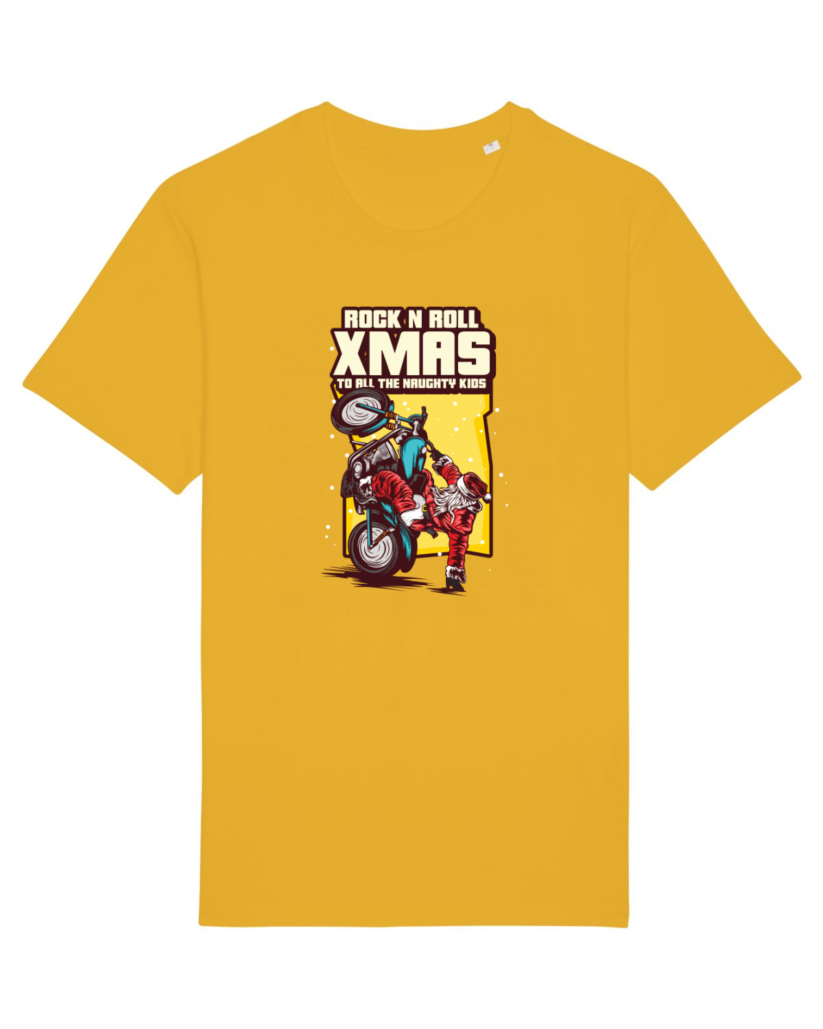 Tricou mânecă scurtă Unisex Rocker Spectra Yellow