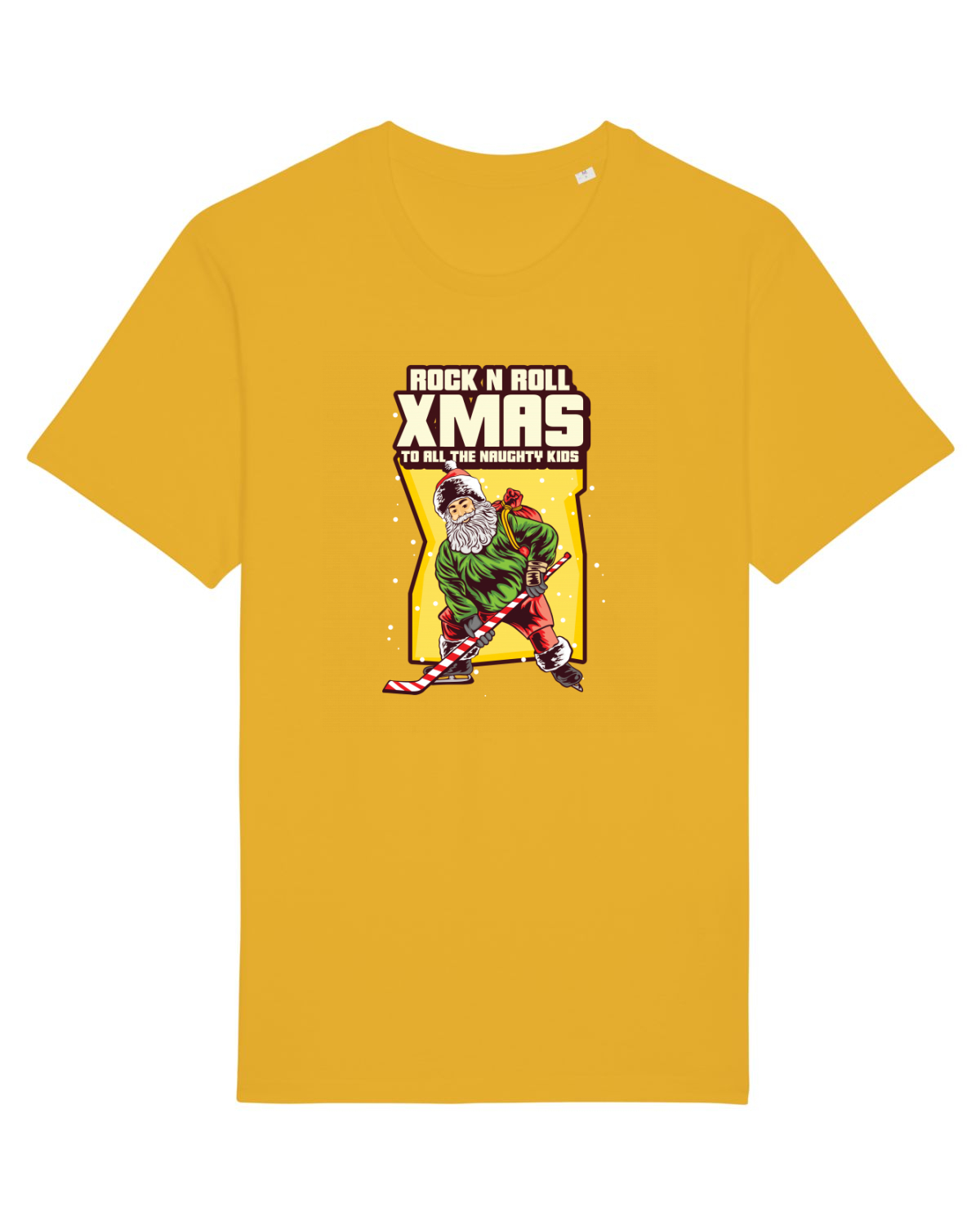 Tricou mânecă scurtă Unisex Rocker Spectra Yellow