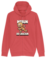 Nebun de Crăciun - Băiatul de turtă dulce Hanorac cu fermoar Unisex Connector
