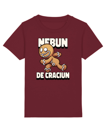 Nebun de Crăciun - Băiatul de turtă dulce Burgundy