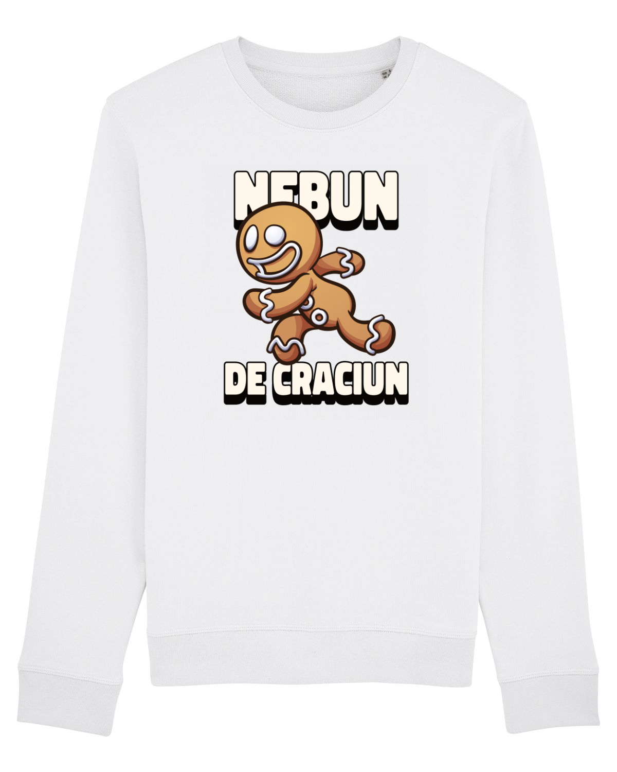Bluză mânecă lungă Unisex Rise White
