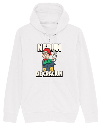 Nebun de Crăciun - Bărbat la agățat White