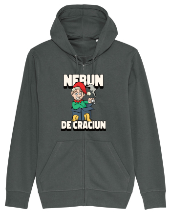 Nebun de Crăciun - Bărbat la agățat Anthracite
