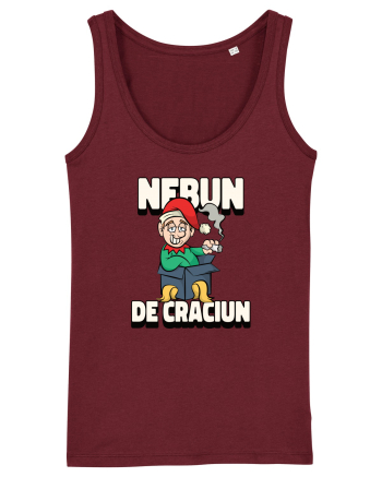 Nebun de Crăciun - Bărbat la agățat Burgundy