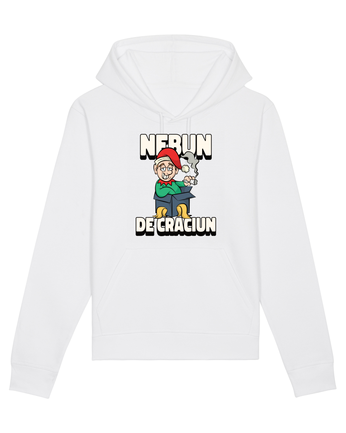 Hanorac Unisex Drummer White