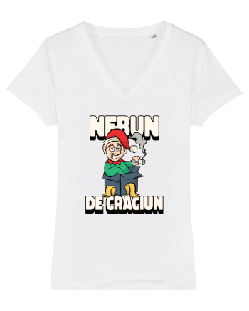 Nebun de Crăciun - Bărbat la agățat White