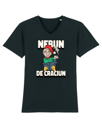 Nebun de Crăciun - Bărbat la agățat Black