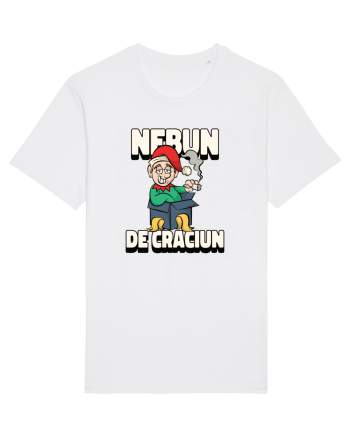 Nebun de Crăciun - Bărbat la agățat White