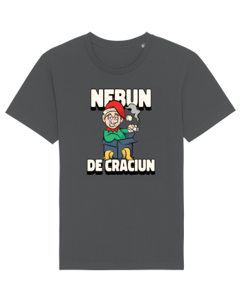 Nebun de Crăciun - Bărbat la agățat Anthracite