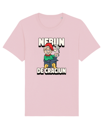 Nebun de Crăciun - Bărbat la agățat Cotton Pink
