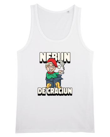 Nebun de Crăciun - Bărbat la agățat White
