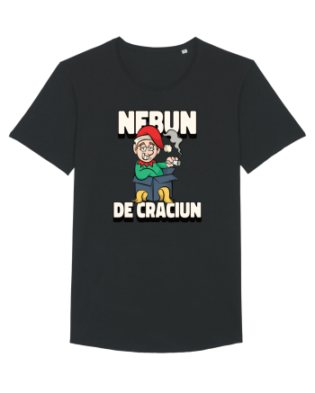 Nebun de Crăciun - Bărbat la agățat Black