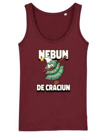 Nebun de Crăciun - Bradul de Crăciun Burgundy