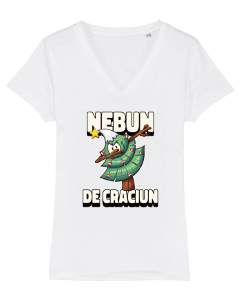 Nebun de Crăciun - Bradul de Crăciun White